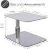 Desire2 Riser Carbon Steel Monitor Stand