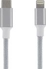 Epzi USB-C till Lightning-kabel - 2 meter - Silver
