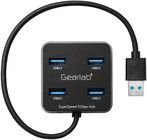 Gearlab 4 Port USB-A Hub with USB-A Cable