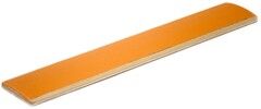 Samdi Leather & Wood Keyboard Wrist Rest - Orange