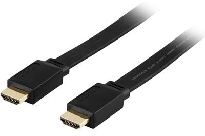Deltaco HDMI-kabel – 1 meter – Svart