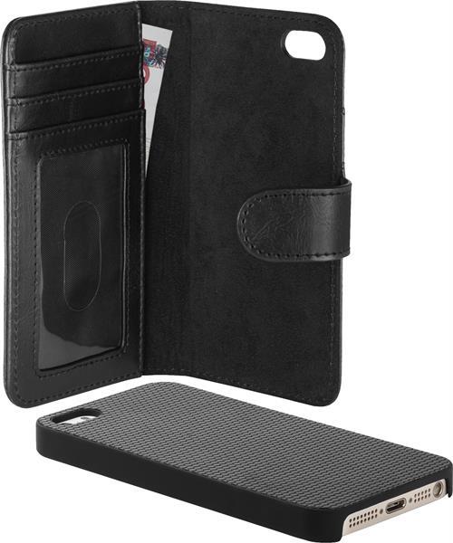 iDeal Of Sweden Magnet Wallet+ (iPhone 5/5S/SE) – Svart