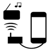 FM-s�ndare till iPhone 4 / 4S