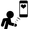 Pulsm�tare till iPhone 4 / 4S