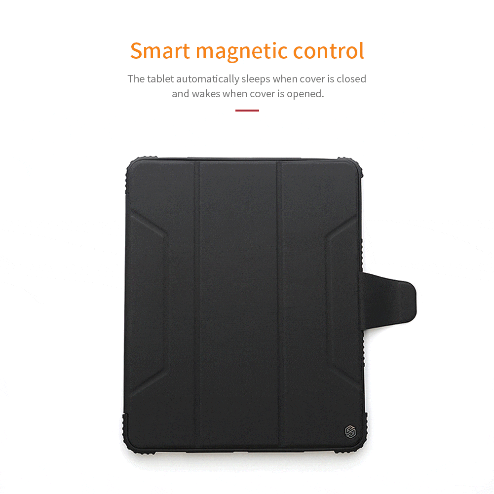 Nillkin Bumper Leather Cover Case (iPad Air 4) - magnetic