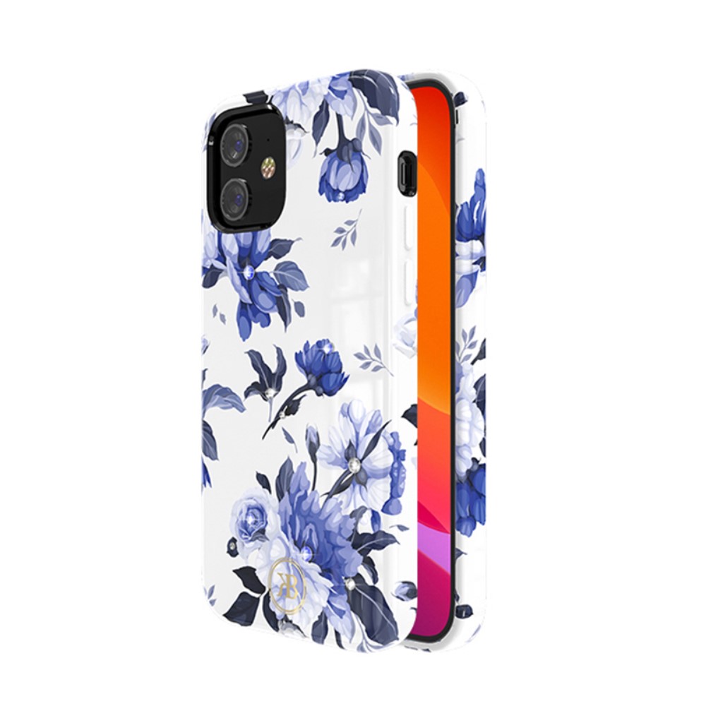 Kingxbar Flower Case - Blue