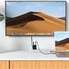 Acefast 3in1 Wall Charger 65W GaN + HDMI