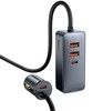 Baseus Share Together Car Charger with Extension Cord