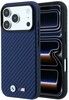 BMW M Carbon Metal Logo MagSafe Case (Phone 17 Pro/18 Pro)