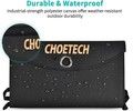 Choetec Foldable Solar Powered Charger 19W