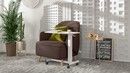 Deltaco Office Height Adjustable Side Table