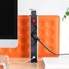 Deltaco Office Pop-Up Power Strip with Surge Protector