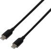 Deltaco USB-C- till USB-C-kabel 60W