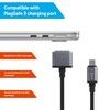 Fixed Braided Cable USB-C/MagSafe 3 140W