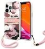Guess Camo Case with Hand Strap (iPhone 13 mini)