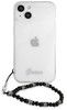 Guess Case with Pearl Hand Strap (iPhone 13 mini)