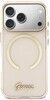 Guess IML Script Metal MagSafe Case (iPhone 17 Pro Max)