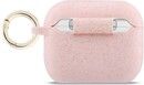 Guess Silicone Glitter Case (AirPods Pro 3)