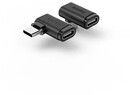 Hama Vinklad USB-C-Adapter 2-pack