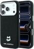 Karl Lagerfeld Grained Choupette Head Metal MagSafe (iPhone 17 Pro Max/18 Pro Max)