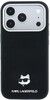 Karl Lagerfeld Grained Choupette Head Metal MagSafe (iPhone 17 Pro Max/18 Pro Max)