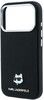 Karl Lagerfeld Grained Choupette Head Metal MagSafe (iPhone 17 Pro Max/18 Pro Max)