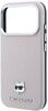 Karl Lagerfeld Grained Choupette Head Metal MagSafe (iPhone 17 Pro/18 Pro)