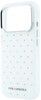Karl Lagerfeld IML Rhinestones Logo Case (iPhone 17 Pro/18 Pro)