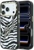 Karl Lagerfeld IML Zebra Glitter MagSafe Case (iPhone 17 Pro Max/18 Pro Max)
