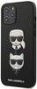 Karl Lagerfeld Saffiano Karl & Choupette Case (iPhone 13)