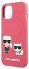 Karl Lagerfeld Silicone Friends Case (iPhone 13 Pro Max)