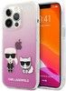 Karl Lagerfeld Transparent Case Karl & Choupette (iPhone 13 Pro Max)