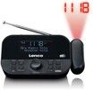 Lenco CR-615BK DAB+/FM-klockradio Med Tidsprojektion