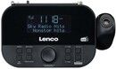 Lenco CR-615BK DAB+/FM-klockradio Med Tidsprojektion