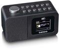 Lenco DAB+/FM Clock Radio with Color Display