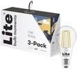 Lite Bulb Moments White Ambience E27 Filamentlampa - 3-pack