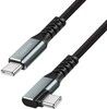 LogiLink 100W Vinklad USB-C Till USB-C Kabel