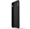 Mujjo Full Leather Wallet Case (iPhone Xs Max) - Svart