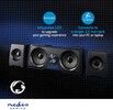 Nedis Gaming Speaker Set with Dual Subwoofer System