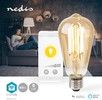 Nedis SmartLife Wi-Fi Smart LED Vintage Bulb E27 7W