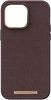 Njord By Elements Leather Case Magsafe iPhone 14 Pro Max Brown
