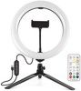 Puluz PKT3082B Tripod Mount with 26cm RGBW LED Ring Light