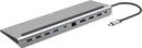 Trasig frpackning: Hama USB-C Dockningsstation 10 Portar