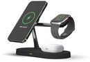 Trasig f�rpackning: Moobio 4-in-1 Magnetic Wireless Charger - Svart