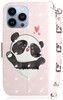 Trolsk Cute Panda Wallet (iPhone 15 Pro)