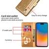 Trolsk Glitter Wallet (iPhone 15)