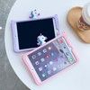 Trolsk Kids Case with strap - Cute Pink Unicorn (iPad Air 4)