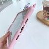 Trolsk Kids Case with strap - Cute Pink Unicorn (iPad Pro 12,9 (2018/2020)))
