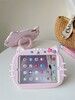 Trolsk Kids Case with strap - Pink Cat (iPad 10,2/Pro 10,5)