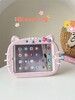 Trolsk Kids Case with strap - Pink Cat (iPad 9,7)